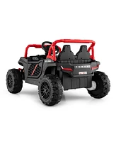 12V Kids Ride on Truck Off-Road Utv with Parental Remote and Lights