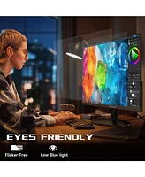 XGaming 25 Inch Monitor, Fhd 1080P 100Hz Ultra Thin Frameless Computer Monitor, 1ms, 99% sRGB, Low Blue Light Eye Care Pc Monitor, Hdmi Vga Gamer Moni