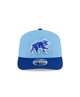 New Era Men's Light Blue Chicago Cubs 2025 Spring Training 9SEVENTY Stretch-Snap Hat