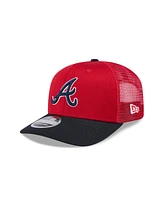 New Era Men's Red Atlanta Braves 2025 Spring Training 9SEVENTY Stretch-Snap Hat