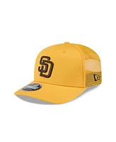 New Era Men's Yellow San Diego Padres 2025 Spring Training 9SEVENTY Stretch-Snap Hat