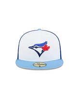 New Era Men's White Toronto Blue Jays 2025 Spring Training 59FIFTY Fitted Hat