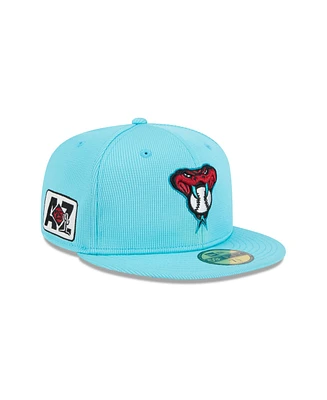 New Era Men's Teal Arizona Diamondbacks 2025 Spring Training 59FIFTY Fitted Hat