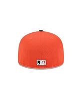 New Era Men's Orange Baltimore Orioles 2025 Spring Training 59FIFTY Fitted Hat