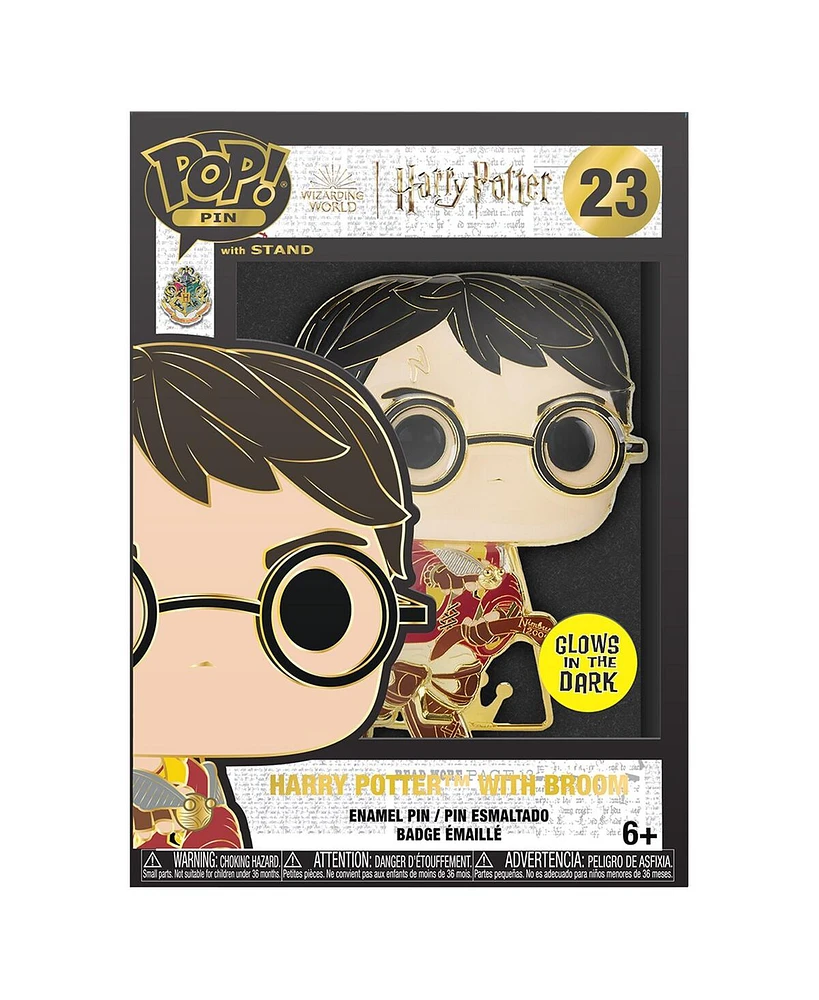 Funko Harry Potter With Broom Enamel Pin