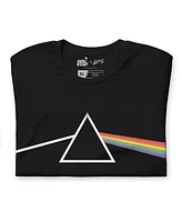 Section 119 Men's and Women's Black Pink Floyd Dark Side Of The Moon Tri-Blend T-Shirt