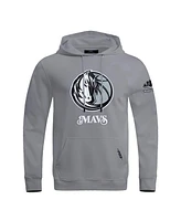 Pro Standard Men's Gray Dallas Mavericks 2024/25 City Edition Chenille Applique Pullover Hoodie