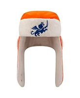 New Era Men's Orange Fc Cincinnati Trapper Knit Hat