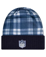 New Era Big Boys and Girls Navy Dallas Cowboys Sideline Statement Cuffed Knit