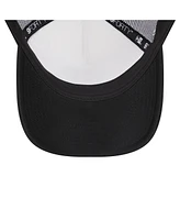 New Era Men's White/Black Pittsburgh Pirates Spring Training Circle Foam A-Frame 9FORTY Trucker Adjustable Hat