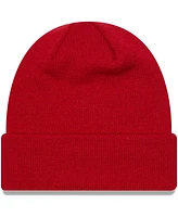 New Era Men's Red Ac Milan Core Cuffed Knit Hat