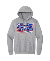 Hendrick Motorsports Team Collection Men's Heather Gray Kyle Larson Cars Pullover Hoodie