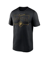 Nike Men's Black Pittsburgh Pirates Diamond View Legend T-Shirt