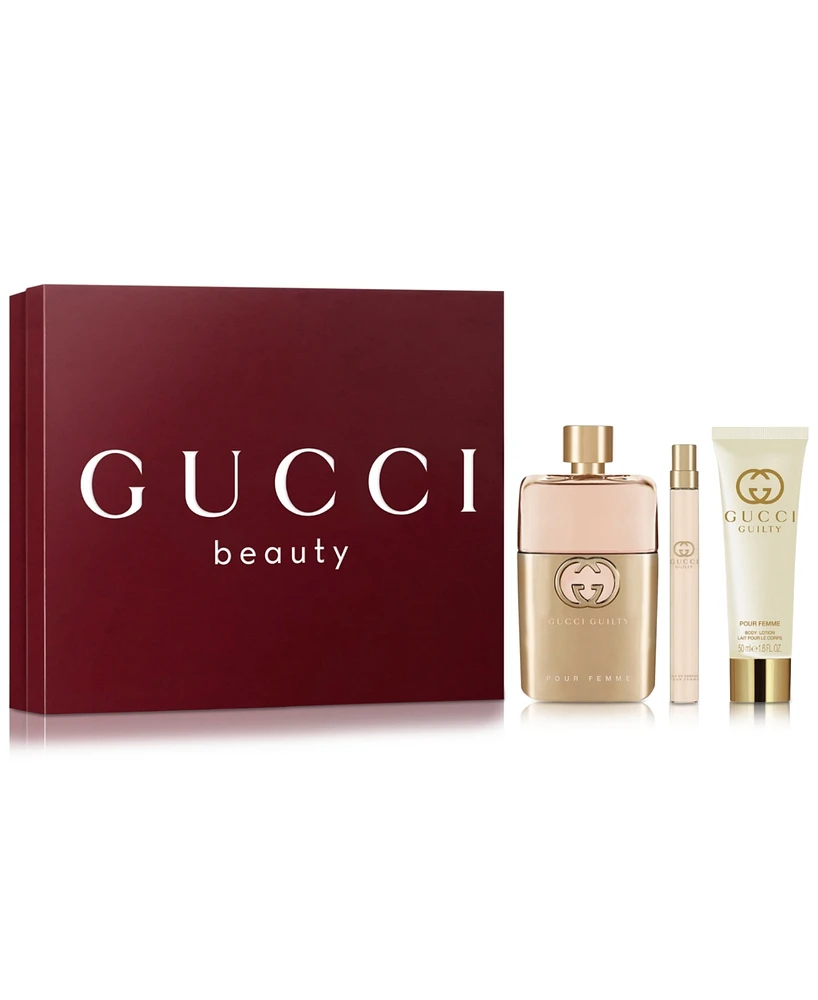 Gucci 3-Pc. Guilty Pour Femme Eau de Parfum Gift Set