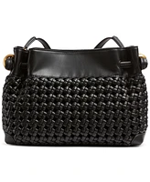 Donna Karan New York Cashmere Woven Mini Crossbody Bag