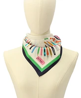 Kate Spade New York Art Supplies Silk Bandana Scarf
