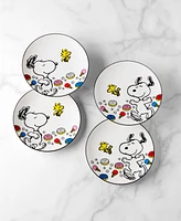 Lenox Chef Snoopy Accent Plates, Set of 4