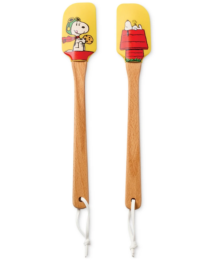 Lenox Chef Snoopy Yellow Spatulas, Set of 2