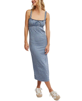 Free People Women's Lucinda Printed Midi Dress