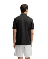 Boss by Hugo Men's Paddy Stretch-Pique Regular-Fit Polo Shirt