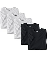 KingSize Big & Tall Cotton Crewneck Undershirts 5 Pack