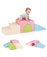 Climb and Crawl Block Play Set Soft and Safe Playground for Infants and Babies