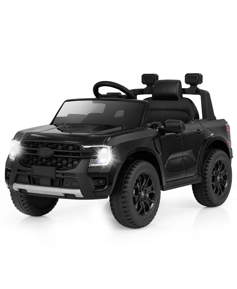 12V Electric Kids Ride on Car Licensed Ford Ranger with Remote Control and Music