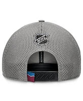 Fanatics Men's Gray Colorado Avalanche Authentic Pro Home Ice Trucker Adjustable Hat