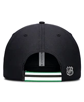 Fanatics Men's Black/Green Dallas Stars Authentic Pro Ripstop Adjustable Hat