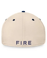 Fanatics Men's Cream Chicago Fire True Classic Flex Hat