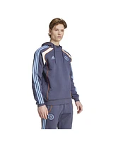 Adidas Men's Navy New York City Fc 2025 Travel Pullover Hoodie