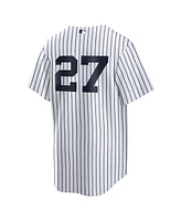 Nike Men's Giancarlo Stanton White New York Yankees Home Replica Player Jersey