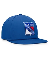 Fanatics Men's Royal New York Rangers Core Primary Logo Snapback Hat