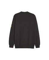 Puma Men's Black Borussia Dortmund FtblCore Graphic Pullover Sweatshirt
