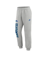 Nike Men's Silver Seattle Seahawks Rewind Club Fleece Joggers