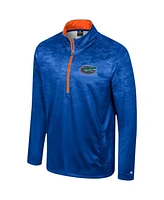 Colosseum Men's Royal Florida Gators The Machine Half-Zip Jacket