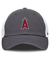 Nike Men's Gray Los Angeles Angels Adjustable Trucker Hat