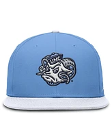 Jordan Men's Carolina Blue/White North Carolina Tar Heels Two-Tone Primetime Performance Fitted Hat