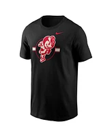 Nike Men's Black Ohio State Buckeyes Man-To-Man Hockey T-Shirt