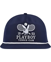 Lids Men's Navy Playboy Tennis Club Golf Adjustable Hat