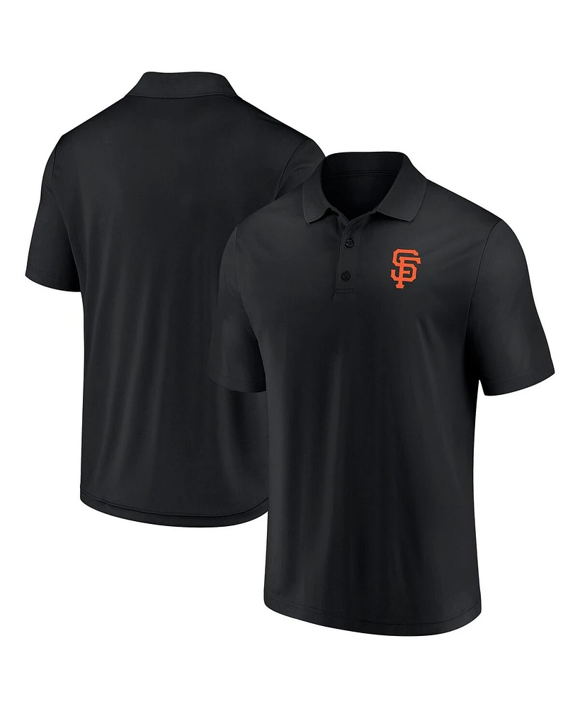 Fanatics Men's Black San Francisco Giants Primary Logo Polo