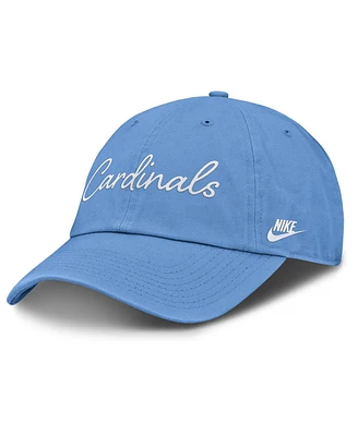 Nike Women's Light Blue St. Louis Cardinals Cooperstown Club Script Adjustable Hat