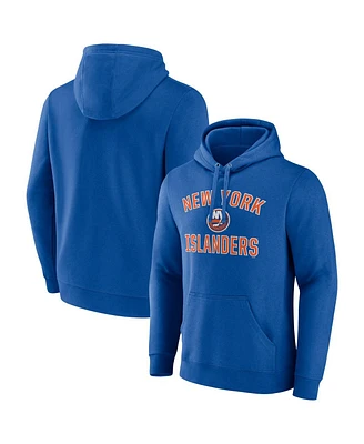 Fanatics Men's Royal New York Islanders Victory Arch Pullover Hoodie