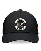 Fanatics Men's Black Philadelphia Flyers Authentic Pro Training Camp Flex Hat