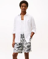 Tommy Hilfiger Men's Big & Tall Brooklyn Relaxed Fit Printed 7" Shorts