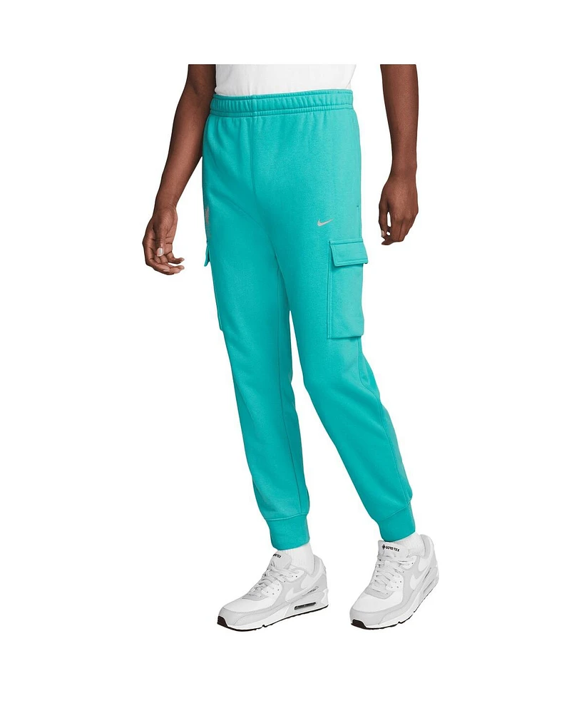 Nike Men's Aqua Liverpool Club Cargo Jogger Pants