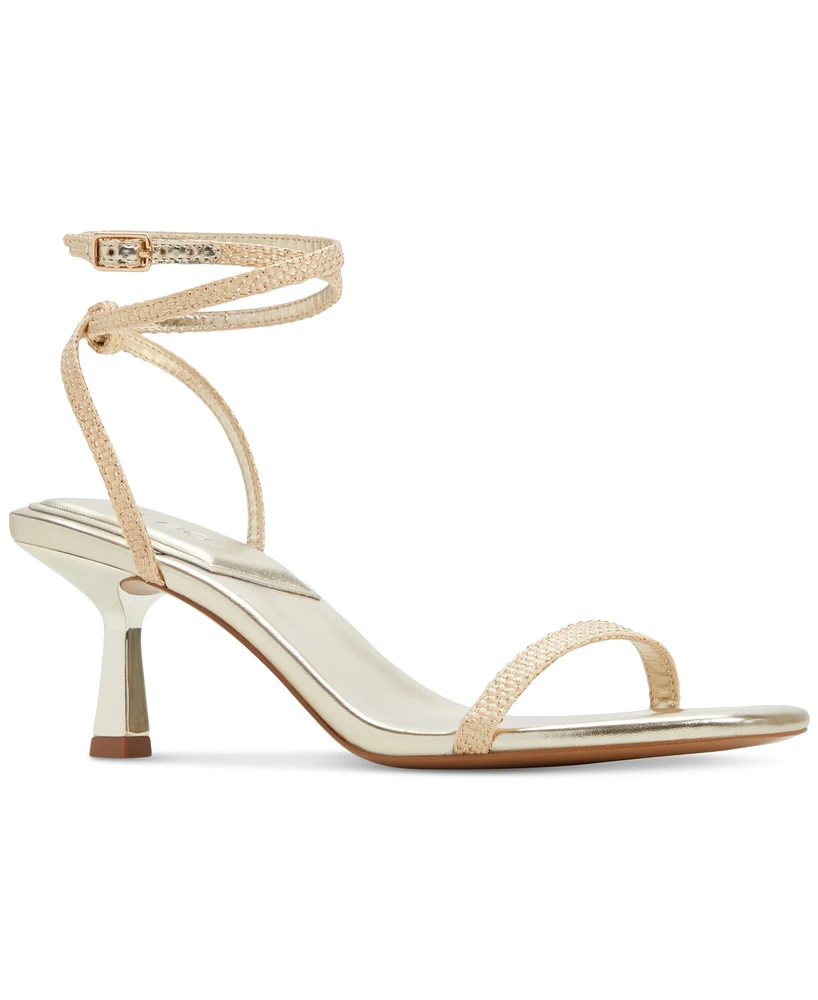 Aldo Women's Dime Strappy Square-Toe Dress Sandals