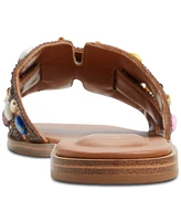 Aldo Women's Eleny Embellished Slide Flat Sandals