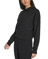 Calvin Klein Performance Women's Logo Half-Zip Sweatshirt