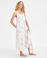 Charter Club Women's Cotton Eyelet Tank Nightgown, Exclusively at Macy's